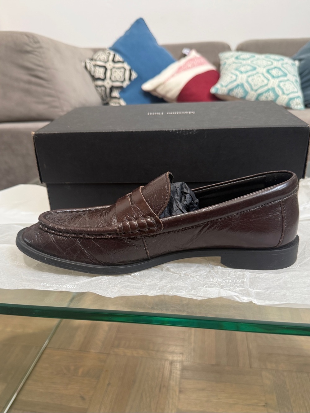 Massimo Dutti Penny Loafers